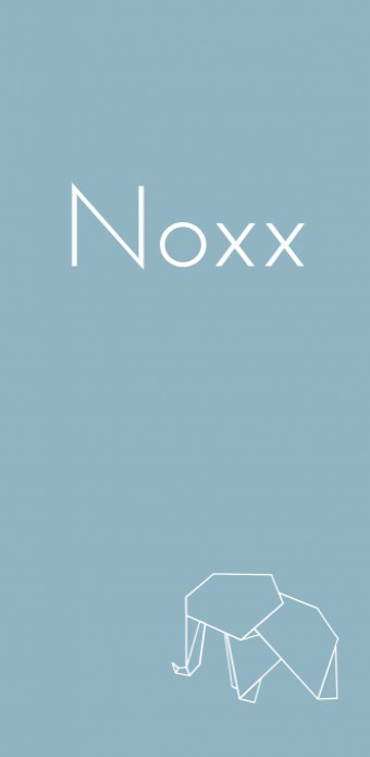 Geboortekaartje Noxx voor