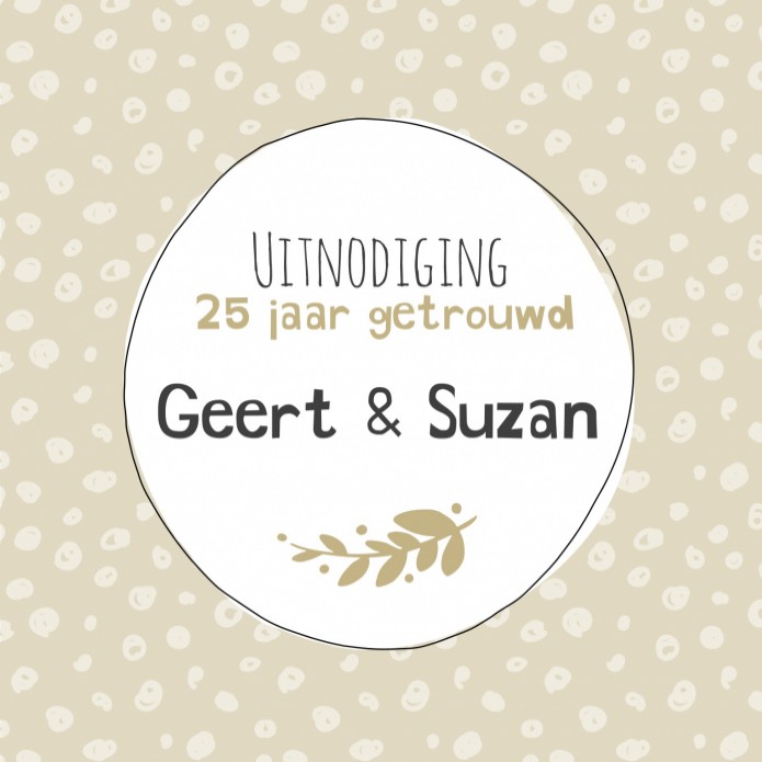 Jubileum Geert en Suzan voor