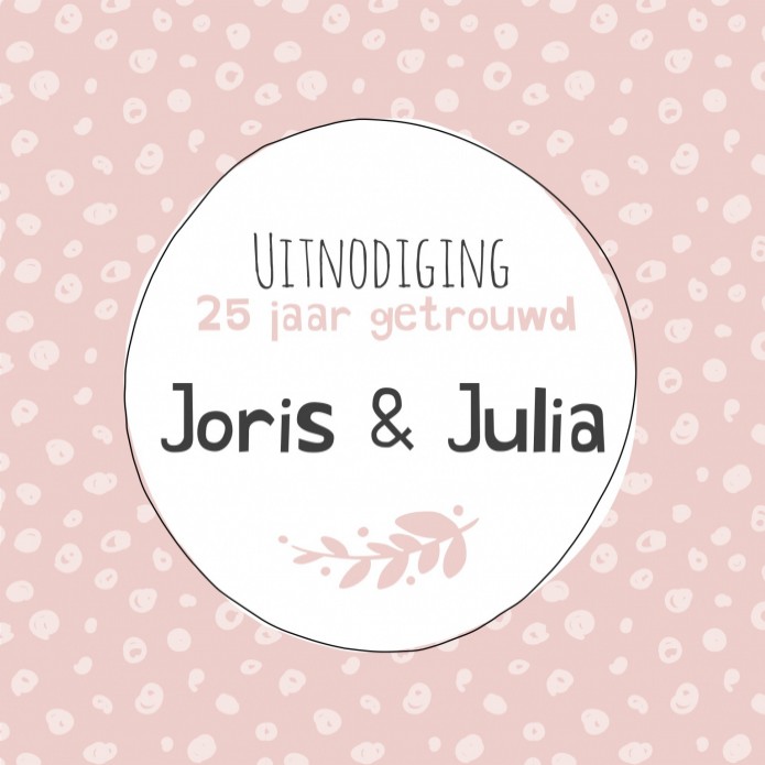 Jubileum Joris en Julia voor