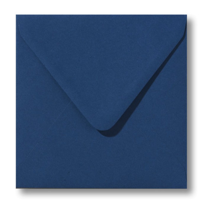 Envelop 14x14 Nachtblauw - op bestelling voor