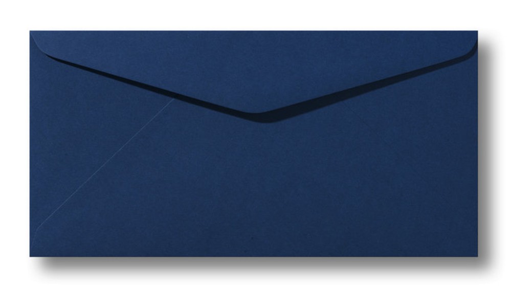 Envelop 22x11 Nachtblauw - op bestelling voor