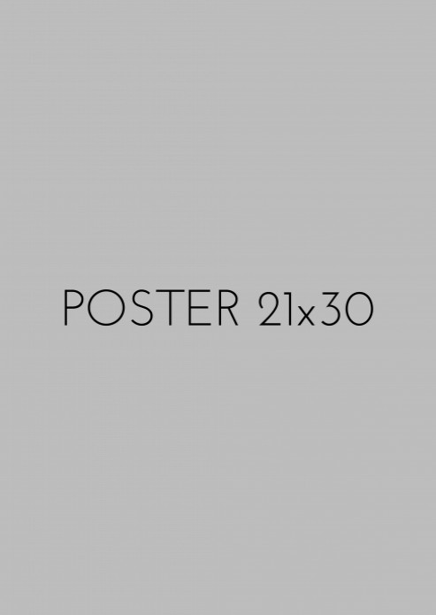 Poster 21x30 voor