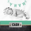 Geboortekaartje Cash
