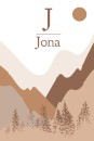 Geboortekaartje Jona voor