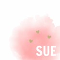 Geboortekaartje Sue