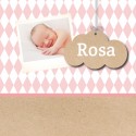 Geboortekaartje Rosa voor