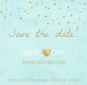 Save the date Charel en Dirk voor