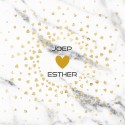 Trouwkaart Joep en Esther | F O L I E