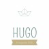 Geboortekaartje Hugo